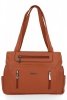 Dámská kabelka shopper bag Hernan zrzavá 3892